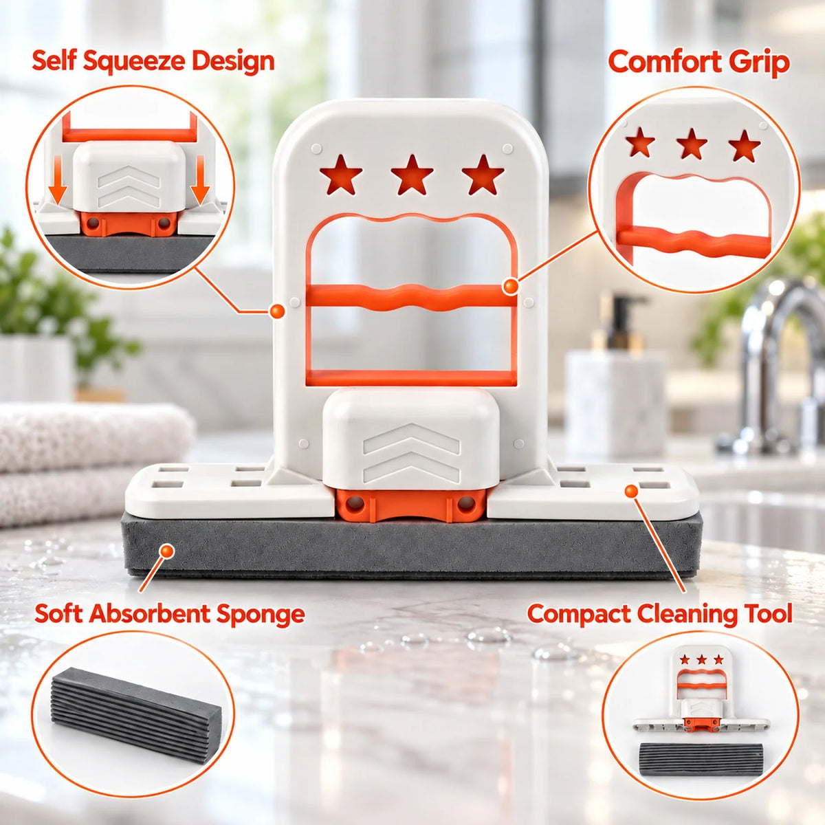 Handheld Mini Cleaning Mop